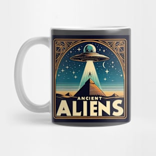 Ancient Aliens Retro Style Mug